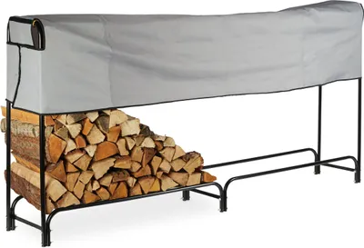 Obrázok produktu pre relaxdays Kovový stojan na palivové drevo