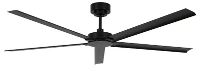 Zdjęcie produktu dla Zewnętrzny energooszczędny wentylator sufitowy z pilotem Monza Black