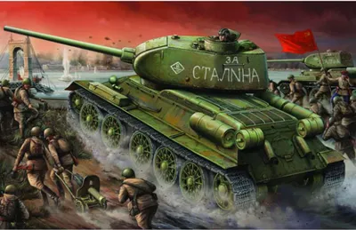 Produktbild von Trumpeter T-34/85 1944 Baunummer 174 1:16, 00904