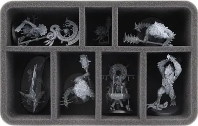 Immagine prodotto di Inserto in schiuma per Seraphon - 7 scomparti