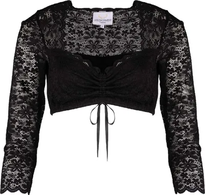 Produktbild von Dirndlbluse Rosalie schwarz 34