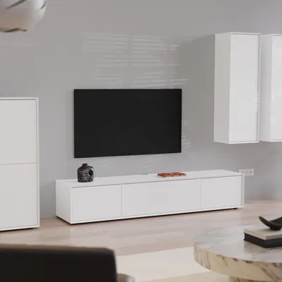 Produktbild von CALICOSY -  Lowboard mit 3 Klappen L200 cm - ORÉLIA