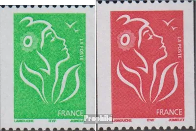 Produktbild von Briefmarken Frankreich 2005 Mi 3886I y C-3887I y C postfrisch Freimarken: Marianne