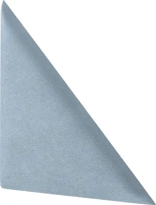 Immagine prodotto di STEGU Triangolo Pannello imbottito Velluto Azzurro 30x30 cm