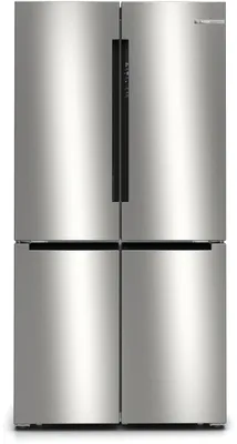 Produktbild von Bosch Serie 4 KFN96VPEA, Freistehend, French door, Edelstahl, 605 l, SN-T, C