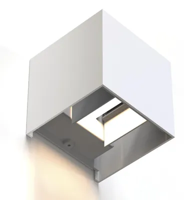 Produktbild von Hama Wandlampe Innen- und Außen-LED, Weiß