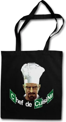 Produktbild von Urban Backwoods Black Chef De Cusine, Stofftasche, Farbe: Schwarz