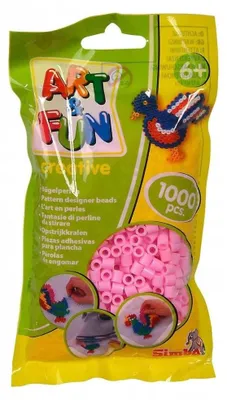 Produktbild von Simba Toys A&F 1.000 Bügelperlen im Beutel blau