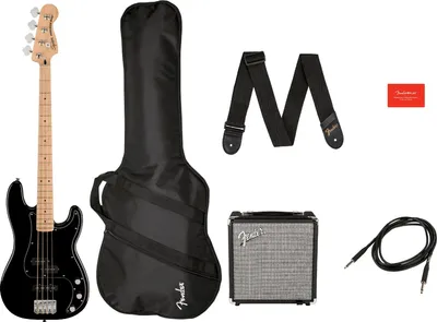 Produktbild von Fender Squier Affinity Series Precision Bass PJ Pack MN Black E-Bass