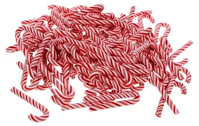 Produktbild von 100 Stück Haarschmuck in Form von Zuckerstangen