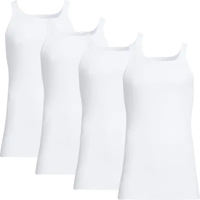 Produktbild von Con-ta Herren-Unterhemd 4er-Pack weiß 9