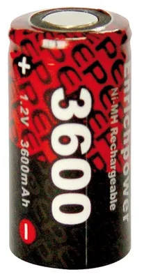 Produktbild von Robitronic NiMH Akku 3600mAh 1,2V Sub-C Einzelzelle