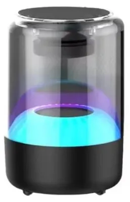 Zdjęcie produktu dla Przenośny głośnik Bluetooth TWS z podświetleniem LED