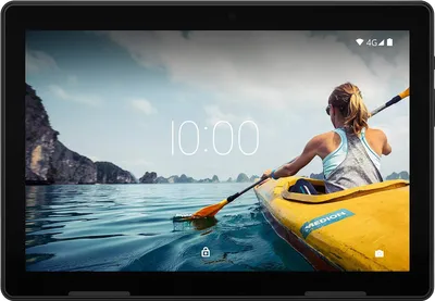 Produktbild von MEDION LIFETAB E10713, 25,4 cm (10"), 1920 x 1200 Pixel, 64 GB, 3 GB, Android 10, Schwarz