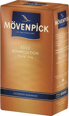 Obrázok produktu pre Káva "Edle Komposition“, pražená, mletá, 500 g, MÖVENPICK