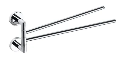 Obrázek produktu pro Držák ručníků dvojitý Bemeta Omega otočný 410 x 155 x 70 mm chrom