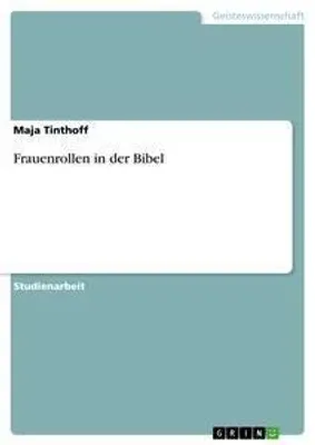 Produktbild von Frauenrollen in der Bibel