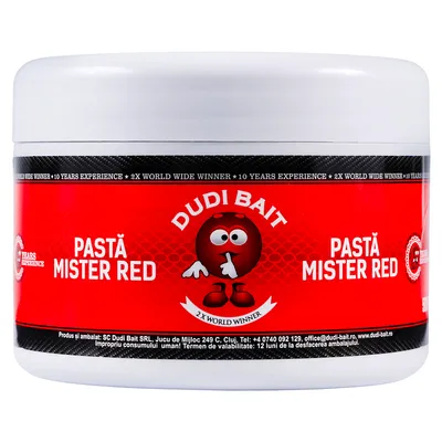 Obrázok produktu pre Dudi Bait Mister Red Paste 500g