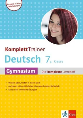 Produktbild von KomplettTrainer Deutsch 7. Klasse Gymnasium