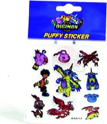 Obrázok produktu pre Digimon 3d nálepky | 100 kusov