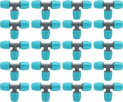 Image de Tuyau de 16 mm en T pour système d'irrigation goutte à goutte