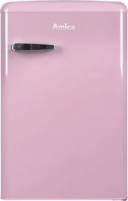 Produktbild von Amica - KS 15616 P - Kühlschrank - Pink - Retro Desing
