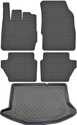 Produktbild von Ford Fiesta VI Schrägheck (10/2008-06/2017) - Set: Gummifußmatten + Kofferraummatte