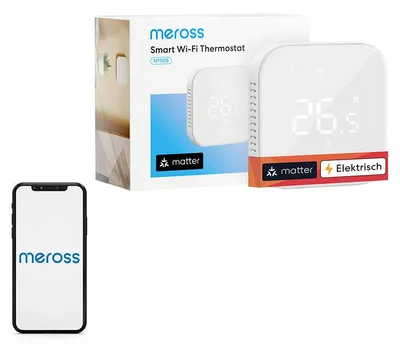 Zdjęcie produktu dla Inteligentny termostat WiFi Meross MTS215MA(EU) (Matter)