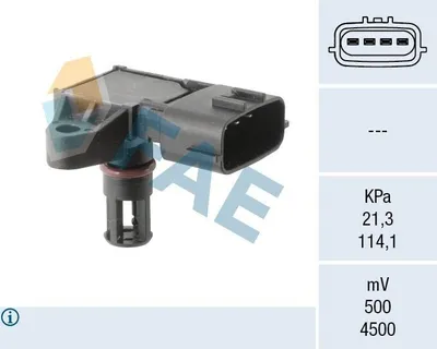 Produktbild von FAE 15193 Ladedrucksensor für SMART FORTWO Coupe (451) Saugrohr