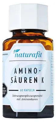 Produktbild von naturafit Aminosäuren K Kapseln, 60 St. Kapseln