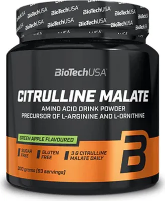 Produktbild von BioTech Citrulline Malate 300g - Apple
