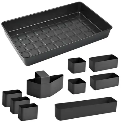 Backform-Set, 10-teilig, verstellbar, antihaftbeschichtet, 37,5 x 23,5 cm
