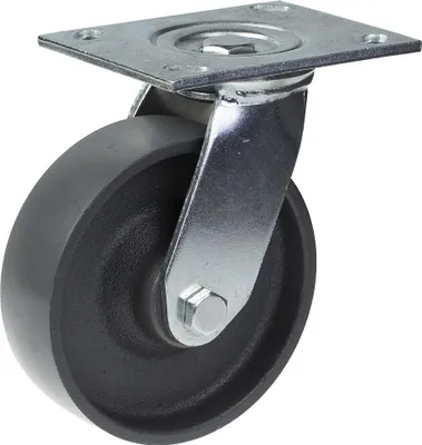 Produktbild von 150mm-Lenkrolle mit Graugussrad