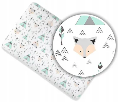 Produktbild von Spannbettlaken für Kinderbett 70x140 cm - 100% Baumwolle -