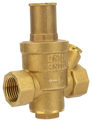 Immagine prodotto di Riduttore di pressione in ottone, modello DN15, regolabile fino a 1,6 MPa
