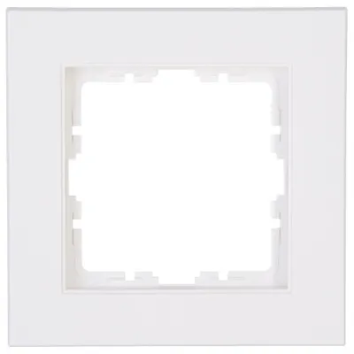 Produktbild von Kopp Rahmen 1-Fach HK07 Reinweiß 402129000