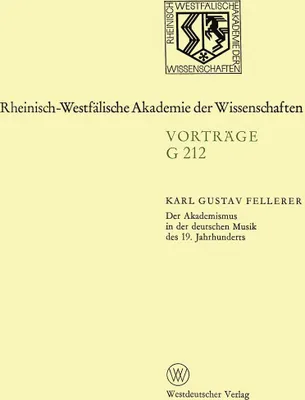 Produktbild von Der Akademismus in der deutschen Musik des 19. Jahrhunderts