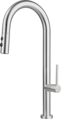 Zdjęcie produktu dla Kitchen faucet with pull-out spout - 2 types of spray