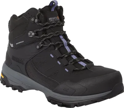 Produktbild von Regatta - "Regen" Wanderstiefel für Damen RG12205 (41 EU) (Schwarz/Flieder)
