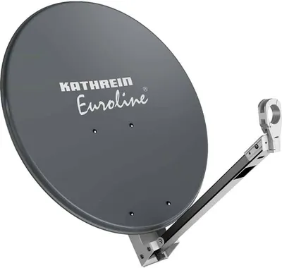 Image de Antenne parabolique KATHREIN Offset 75 cm, support de feed 40 mm, métal graphite, KEA 750/G