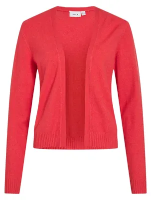 Produktbild von VILA Kurze Feinstrick Cardigan Stretch Basic Jacke ohne Verschluss VIRIL Größe: XXL
