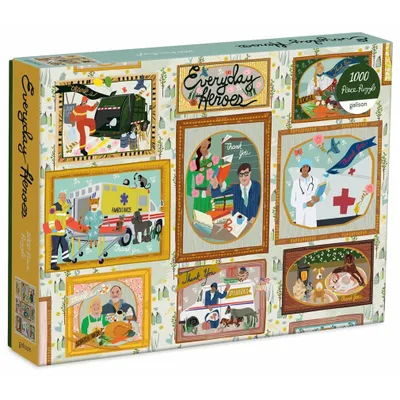 Obrázok produktu pre GALISON Puzzle Everyday Heroes 1000 Teile