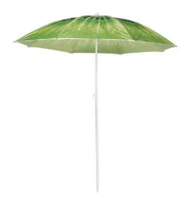 Produktbild von Strandschirm 180cm – Sonnenschirm im KIWI-Design – mit UV-Schutz 50+ – leicht mitzunehmen (100cm)