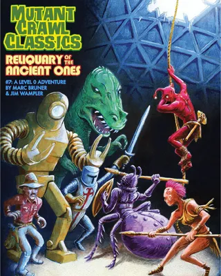Zdjęcie produktu dla Mutant Crawl Classics #7 Reliquary of the Ancient - Tabletop-Rollenspiel - ENG Edition