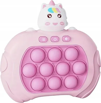 Immagine prodotto di Gioco arcade antistress pop it popit console push unicorno