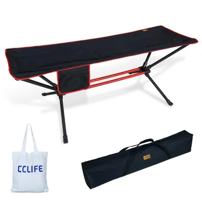 Produktbild von CCLIFE Camping Hängematte mit Gestell 80 kg 4,5 kg mit Einkaufstasche