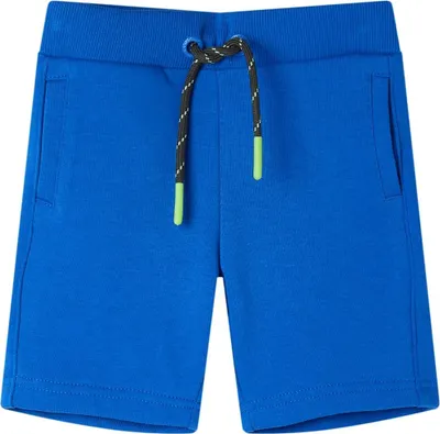 Productafbeelding van Kindershort met trekkoord 104 blauw