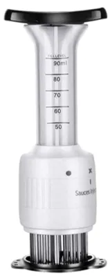 Image de Injecteur pour marinade puissant, idéal pour les viandes, avec des joints en acier inoxydable
