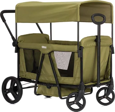 Produktbild von Fillikid Bollerwagen Oskar für 2 Kinder max.