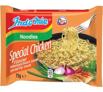 Produktbild von Instant-Suppe mit Hühnergeschmack Rasa Ayam 75g - Indomie